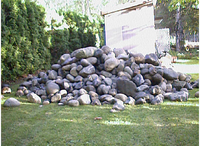 View Rocks in Garden